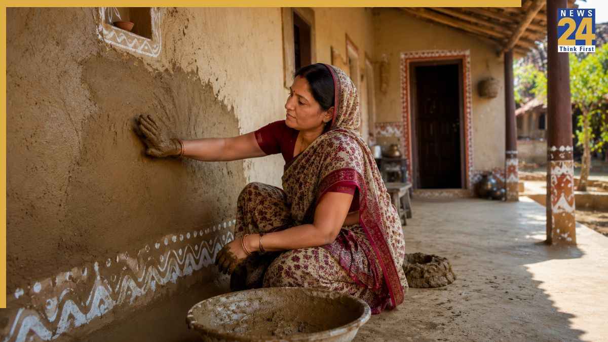 पुराने घरों में गोबर और मिट्टी से लिपाई करने की परंपरा क्यों थी? जानिए हैरान कर देने वाली वजह