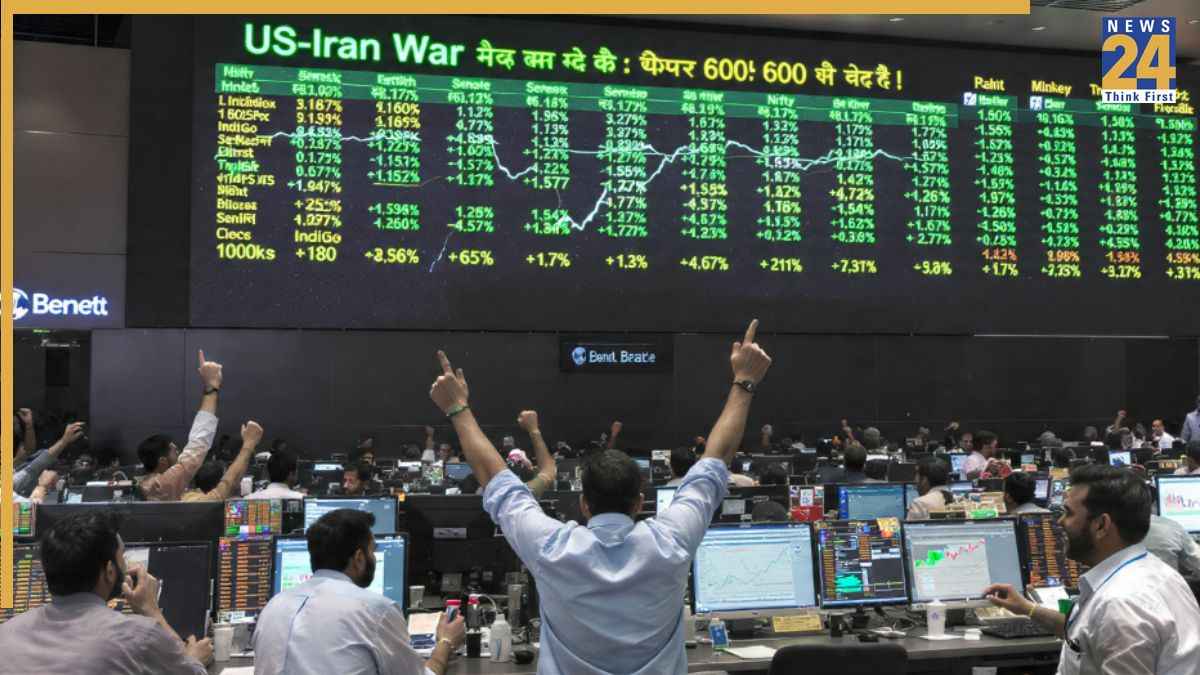 US-Iran War पर ब्रेक से गदगद हुआ शेयर बाजार: खुलते ही सेंसेक्स 600 अंक उछला, निफ्टी में तूफानी तेजी