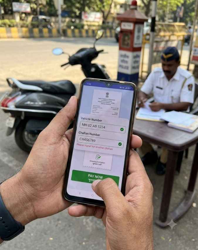 वाहन नंबर या चालान नंबर से हो जाएगा भुगतान
