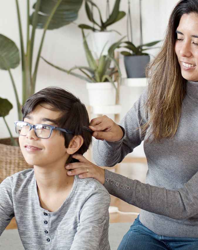 स्कैल्प चेक करें 