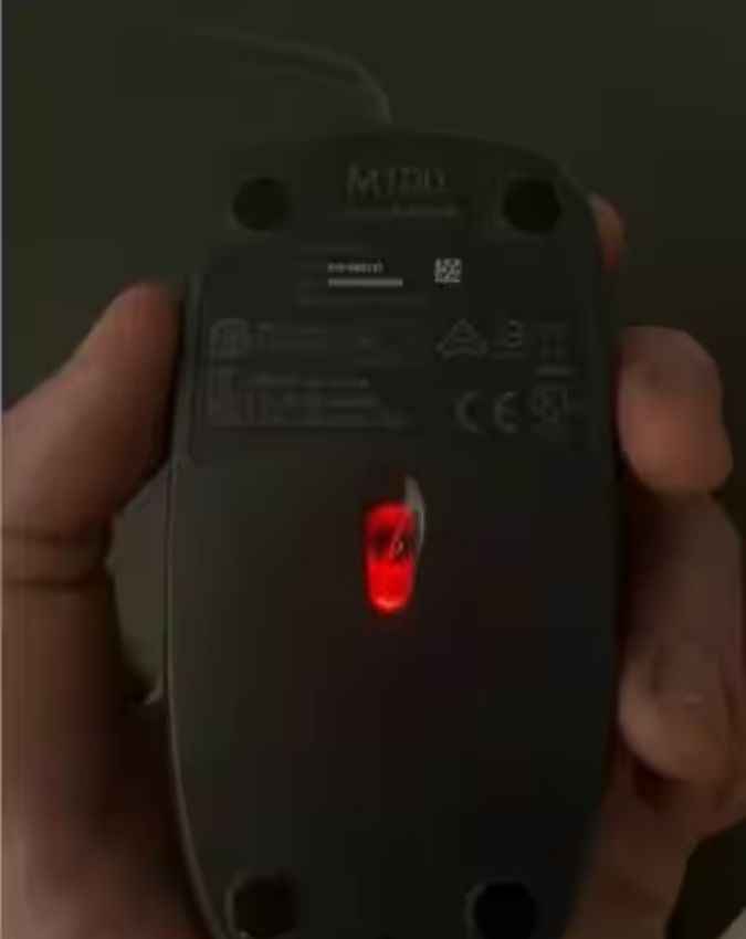 लाल LED का इस्तेमाल क्यों किया गया?