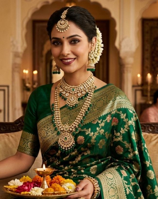best jewellery for green outfits-1-2-3
