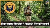 Sarkari Naukri: बिहार के फॉरेस्ट डिपार्टमेंट में निकली नौकरी, मिलेगी लाखों की सैलरी, कैसे करें अप्लाई?