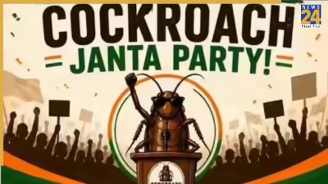 Cockroach Janata Party protest