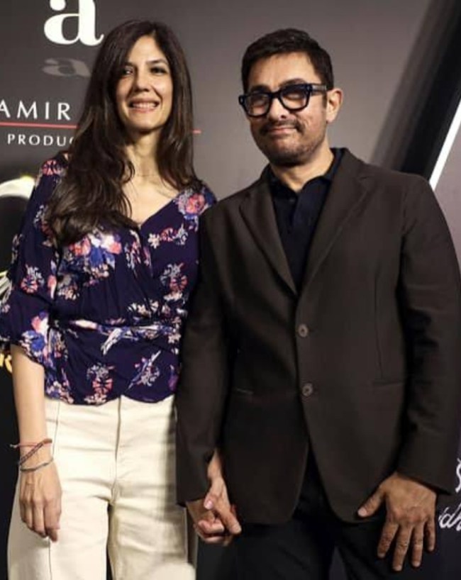 Gauri Spratt, aamir khan-1-2
