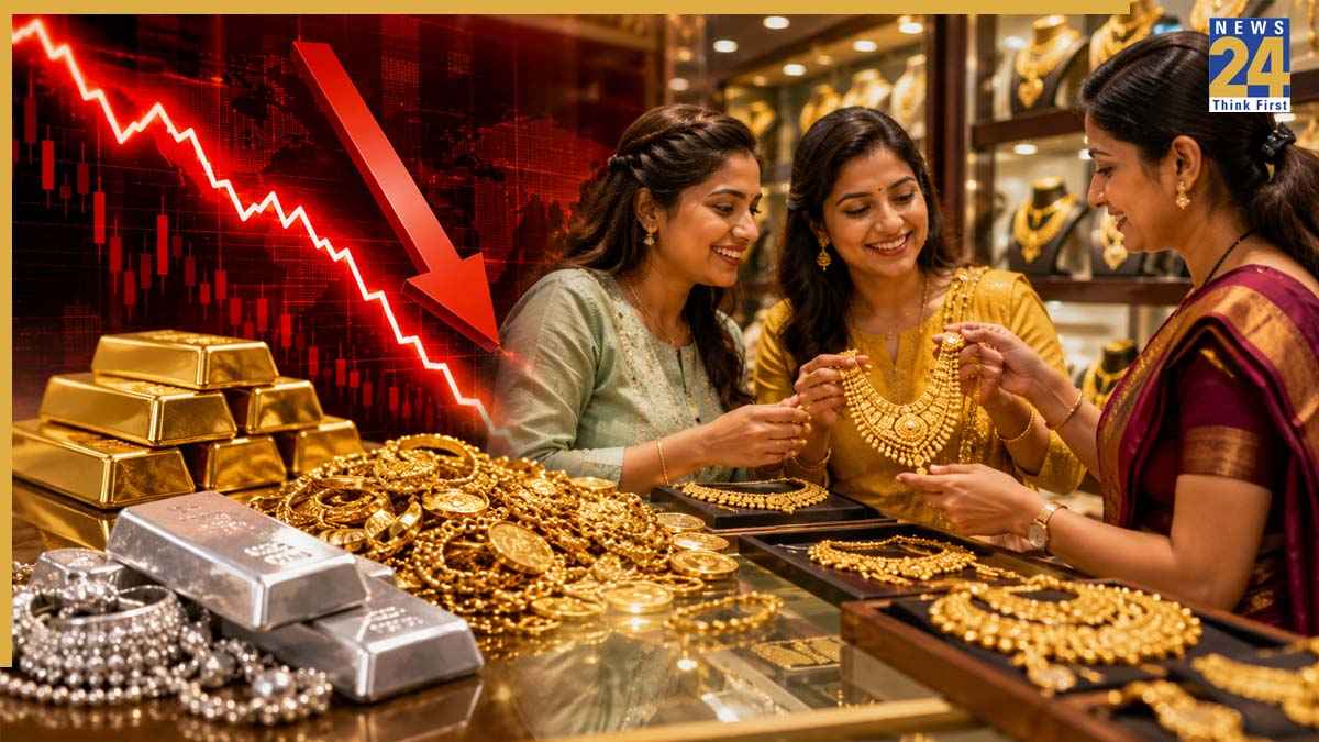 Gold Silver Rate Today, 1 July: आज भी ग‍िरीं सोने-चांदी की कीमतें, सोना 1460 रुपये और चांदी 5900 रुपये हुई सस्‍ती; चेक करें ताजा रेट्स