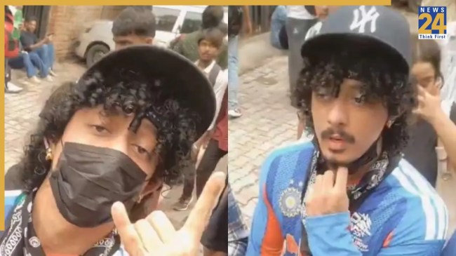 Hanumankind at CJP Protest