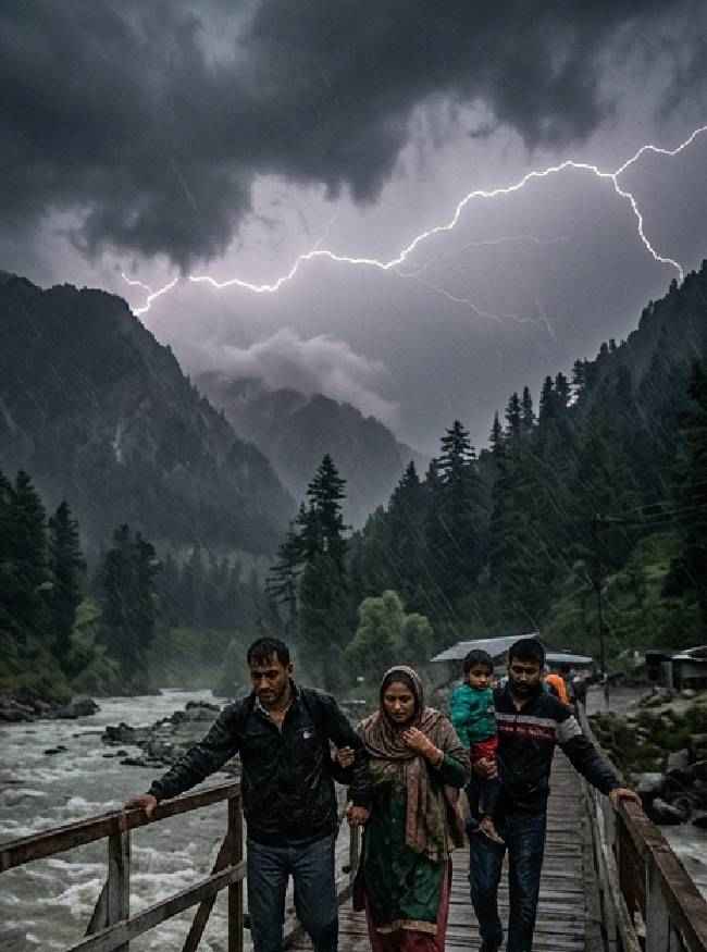 आज लैंडस्लाइड और जलभराव की चेतावनी
