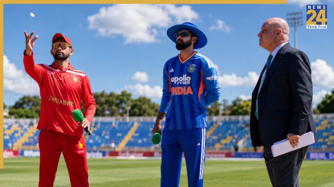 IND vs ZIM Toss