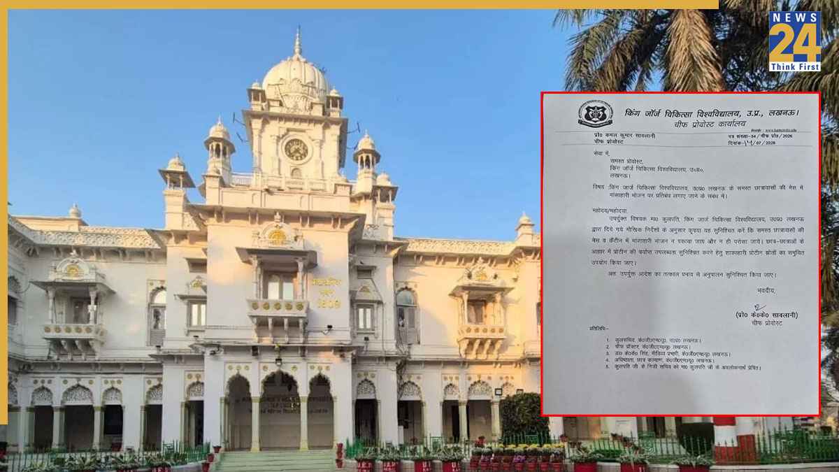 KGMU Non Veg Ban, KGMU Lucknow News, Lucknow Medical College Mess, UP Politics, KGMU Non Veg Ban, KGMU spokesperson Dr KK Singh