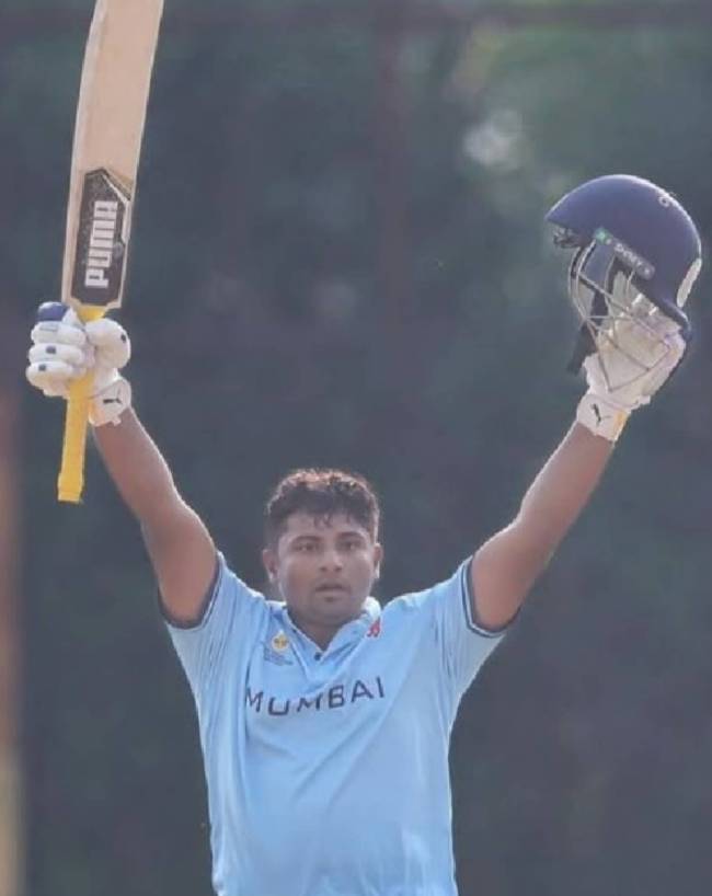 Sarfaraz Khan (PIC Credit - X)-1-2-3-4-5