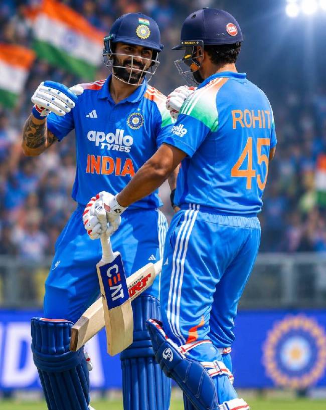 Virat Kohli and Rohit Sharma (Image generated by AI)-1-2