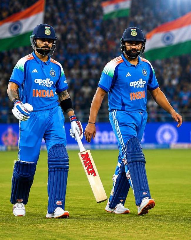 Virat Kohli and Rohit Sharma (Image generated by AI)-1-2-3-4