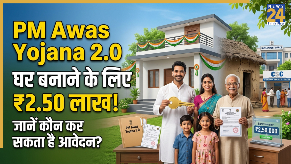 PM Awas Yojana 2.0: नया घर बनाने के लिए सरकार देगी ₹2.50 लाख, जानें कौन ...