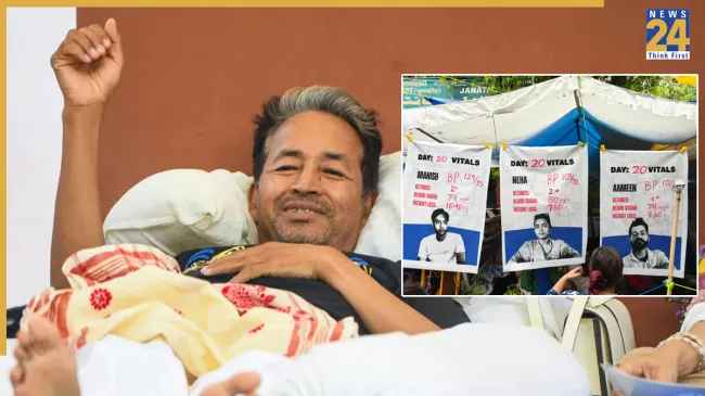 अभी भूख हड़ताल पर ही रहेंगे सोनम वांगचुक, अस्पताल से चिट्ठी जारी कर रखी शर्त