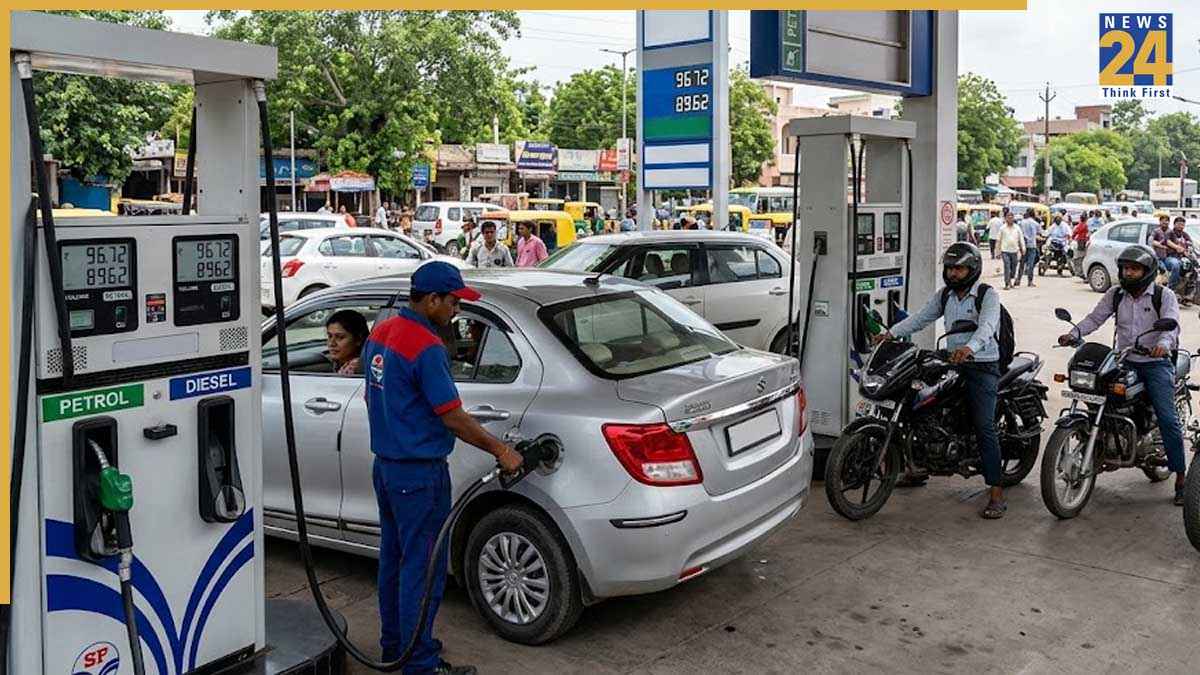 Petrol Diesel Price Today, 24 July: कच्चा तेल पहुंचा 101 डॉलर के पार, भारत में बढ़ गए पेट्रोल डीजल के दाम? चेक करें आज की नई रेट लिस्ट
