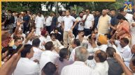 PM हाउस के बाहर धरने पर बैठे राहुल और प्रियंका गांधी, धर्मेंद्र प्रधान के इस्तीफे की कर रहे मांग, हिरासत में लिए गए कई नेता
