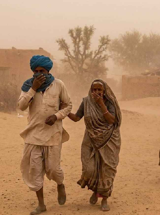 राजस्थान में इस हफ्ते बारिश की संभावना कम