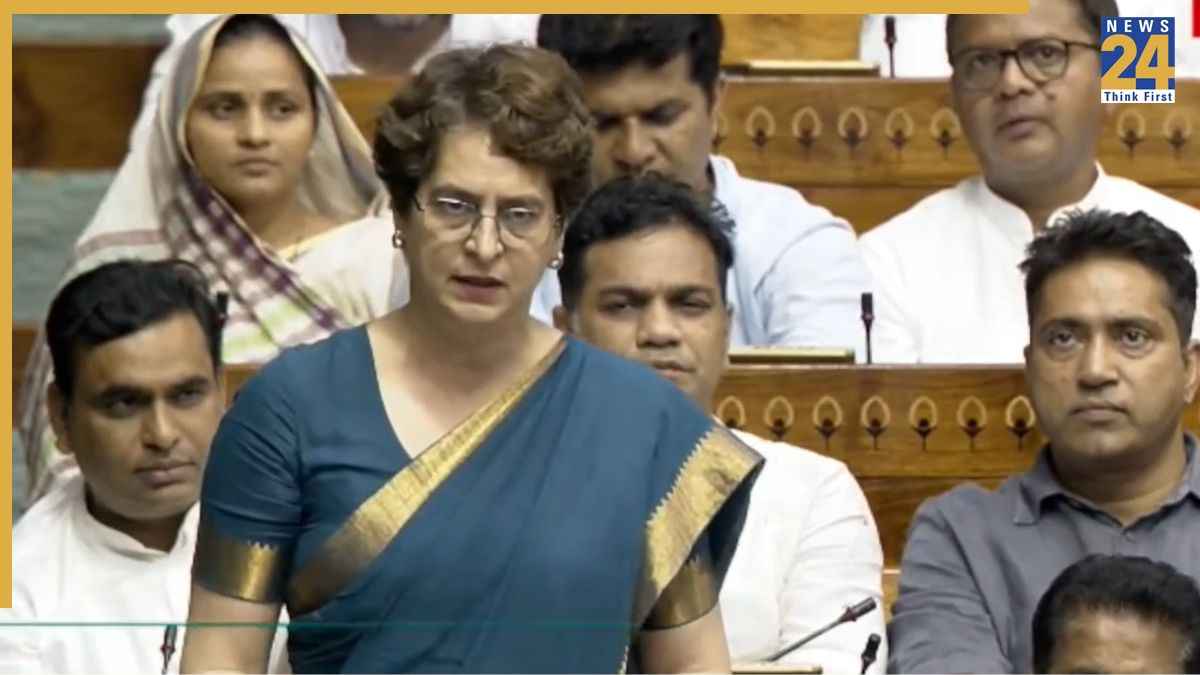 छात्रों पर किसने चलवाई पैलेट गन, क्या वे आतंकी थे, PM जवाब दें… लोकसभा में सरकार पर बरसीं प्रियंका गाधी