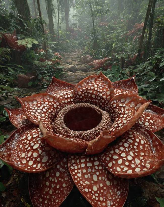 World’s Largest Flower Rafflesia Arnoldii World’s Largest Flower Rafflesia Arnoldii-1-2-3-4