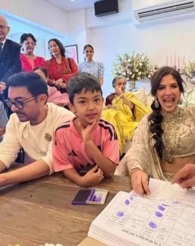 aamir khan gauri spratt ring-1-2-3-4-5-6