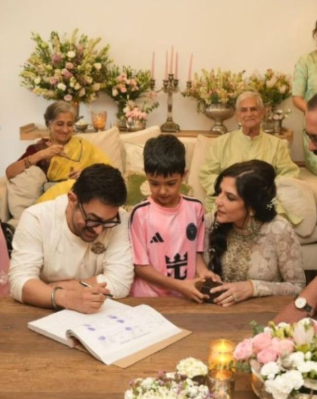 Aamir Khan Gauri Spratt Wedding-1-2