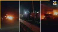 Delhi Mumbai Expressway Accident, Bus Fire Accident, Rajasthan Dausa Road Accident, Bus Truck Collision News