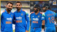 bhuvneshwar kumar mohammad shami rohit sharma virat kohli