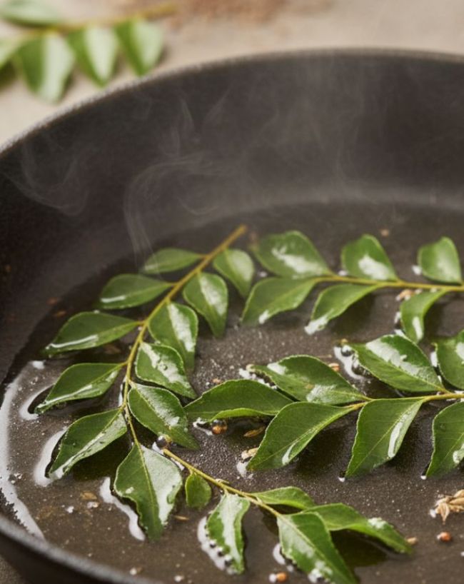 curry leaves oil for hair growth-1-2