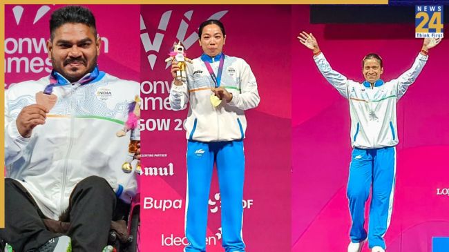 List All Indians Won Medal CWG