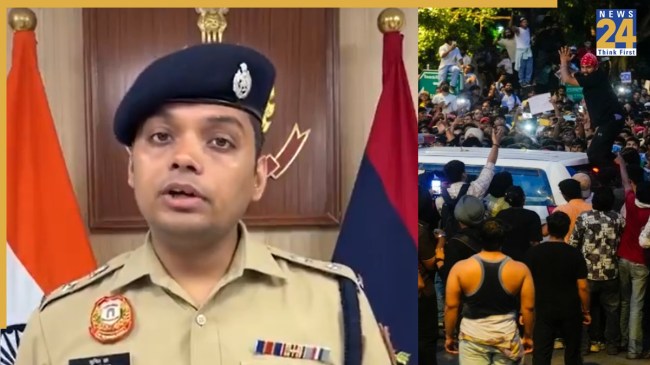 CJP Protest, Delhi Police Action, Fake News Pakistan Handles, Blocked Social Media Accounts, Misinformation Propaganda