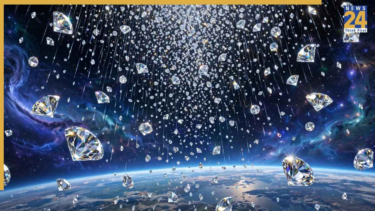 diamond rain in space