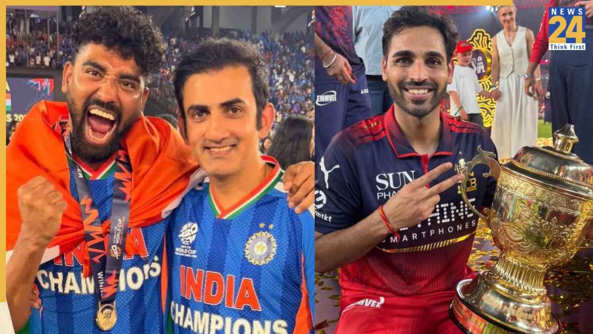 gautam gambhir mohammed siraj bhuvneshwar