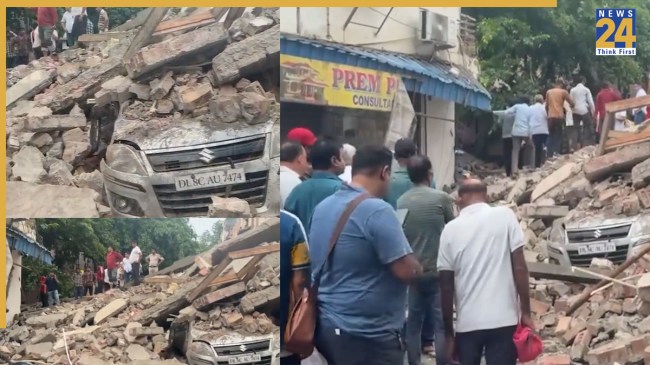 Delhi Rohini Building Collapse