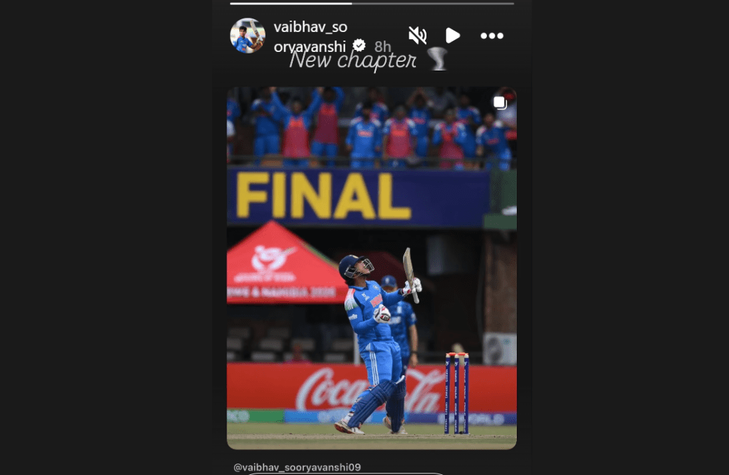 Vaibhav Sooryavanshi