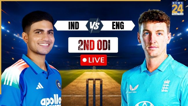India vs England 2nd ODI Live Score