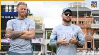 Ben Stokes and Brendon Mccullum (Image generated by AI)