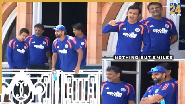 Rohit Sharma-Gautam Gambhir (PIC Credit - X)