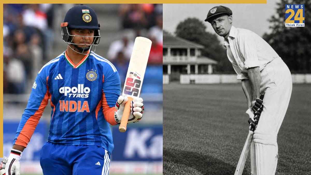 Vaibhav Sooryavanshi and don bradman (PIC Credit - AI)