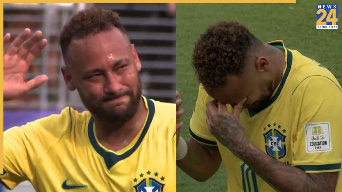 नेमार ने किया रिटायरमेंट का ऐलान, FIFA World Cup से बाहर होने के बाद बीच मैदान फूट-फूटकर रोए