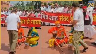 pappu yadav sadhu look, Parliament protest