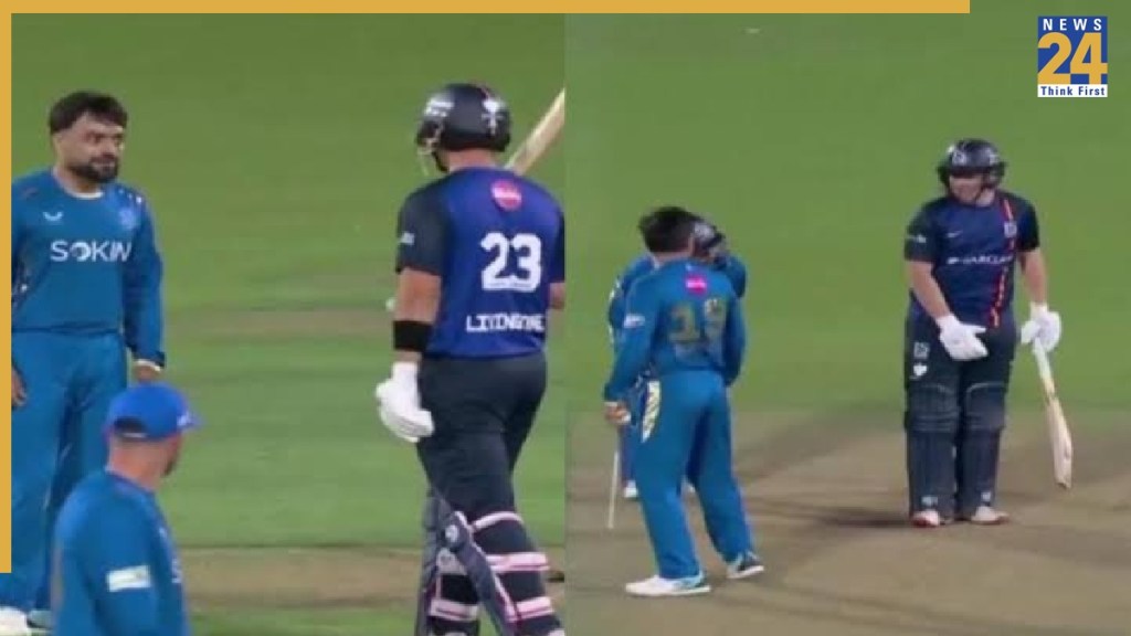 rashid khan and liam livingstone fight