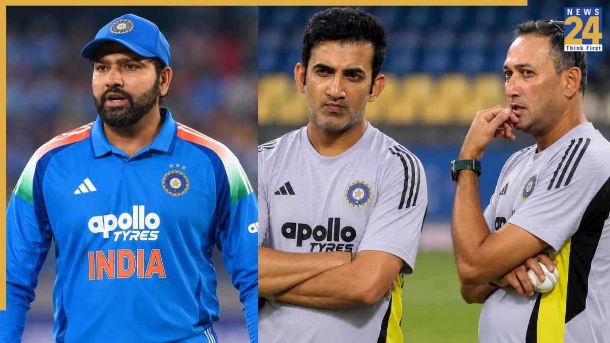rohit sharma gautam gambhir ajit agarkar