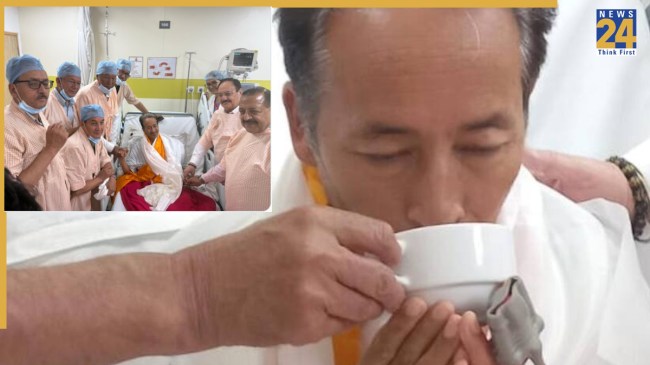Sonam Wangchuk hunger strike, JP Nadda, Medanta Hospital