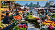 Floating Market In India