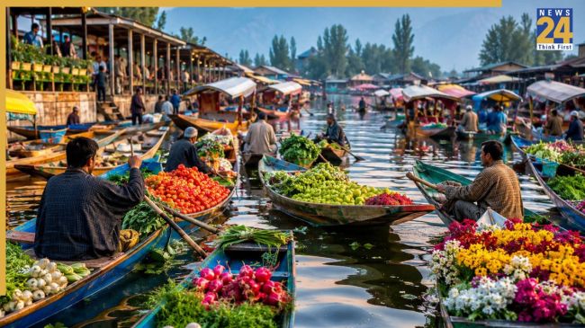 Floating Market In India