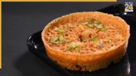 Rose Gulkand Ghevar Recipe