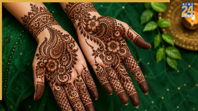  Mehndi Design for Sawan