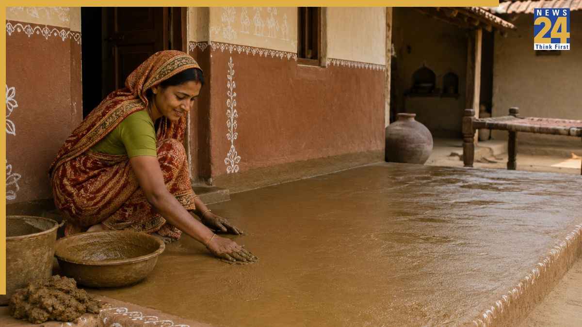 पहले घरों में गोबर और मिट्टी से क्यों की जाती थी लिपाई? जानें असली वजह