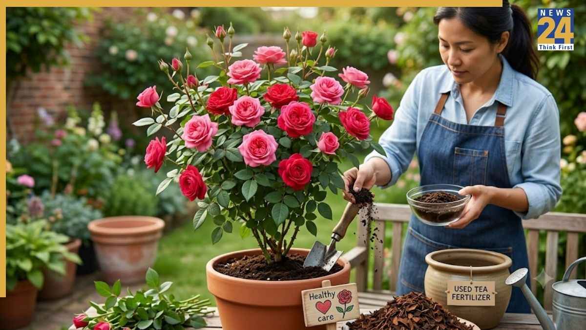 Gardening Tips: गुलाब में फूल नहीं आ रहे? चायपत्ती से बनाएं ये आसान खाद, पौधा खिल उठेगा